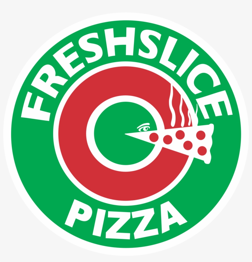 Fresh Slice Pizza Logo, transparent png download
