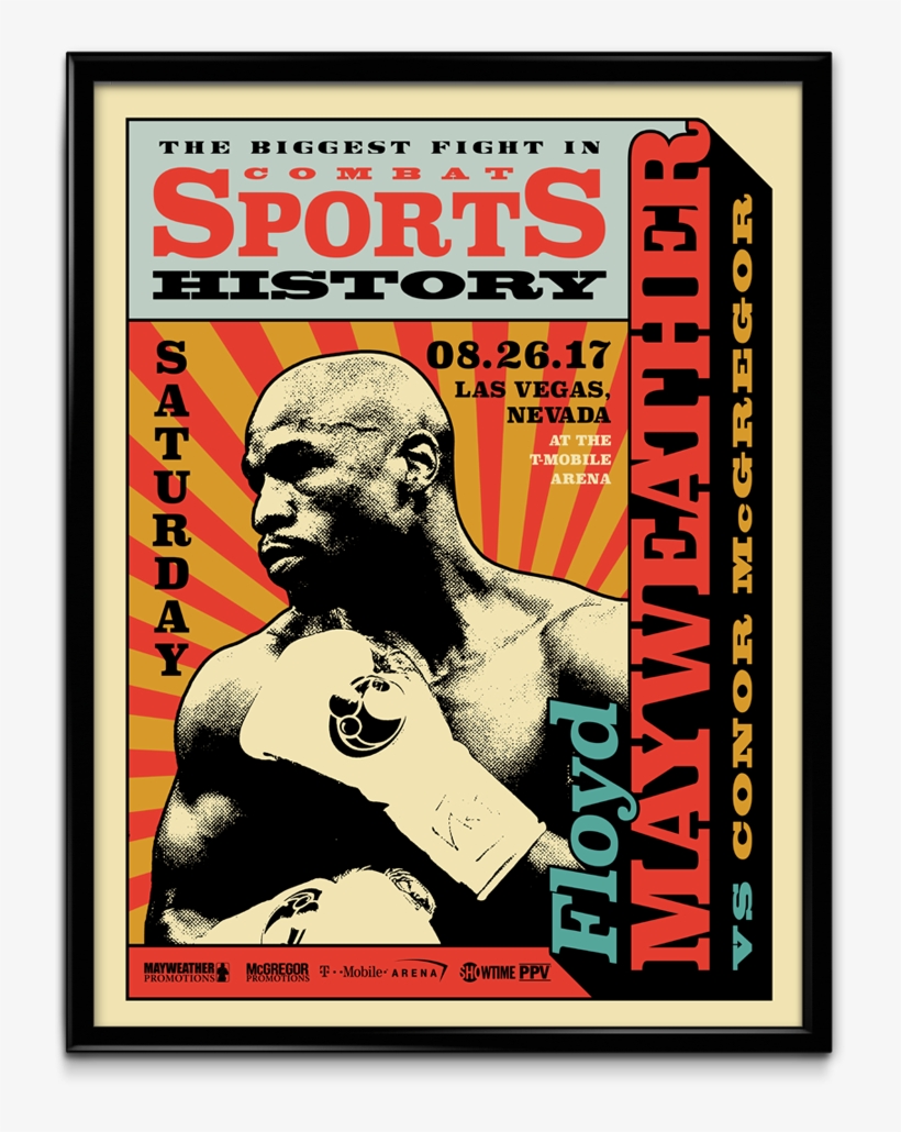 0shares - Floyd Mayweather Jr. Vs. Conor Mcgregor, transparent png download