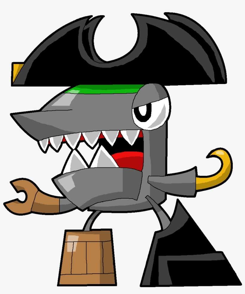 Captain Shark - Shark Mixels, transparent png download
