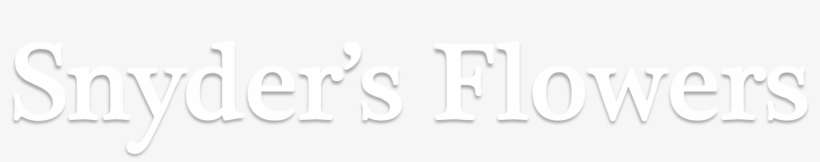 Snyder's Flowers - Calligraphy, transparent png download