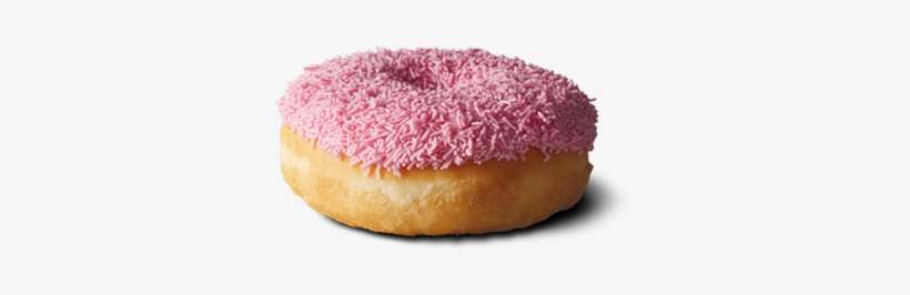 Strawberry Donut - Doughnut, transparent png download