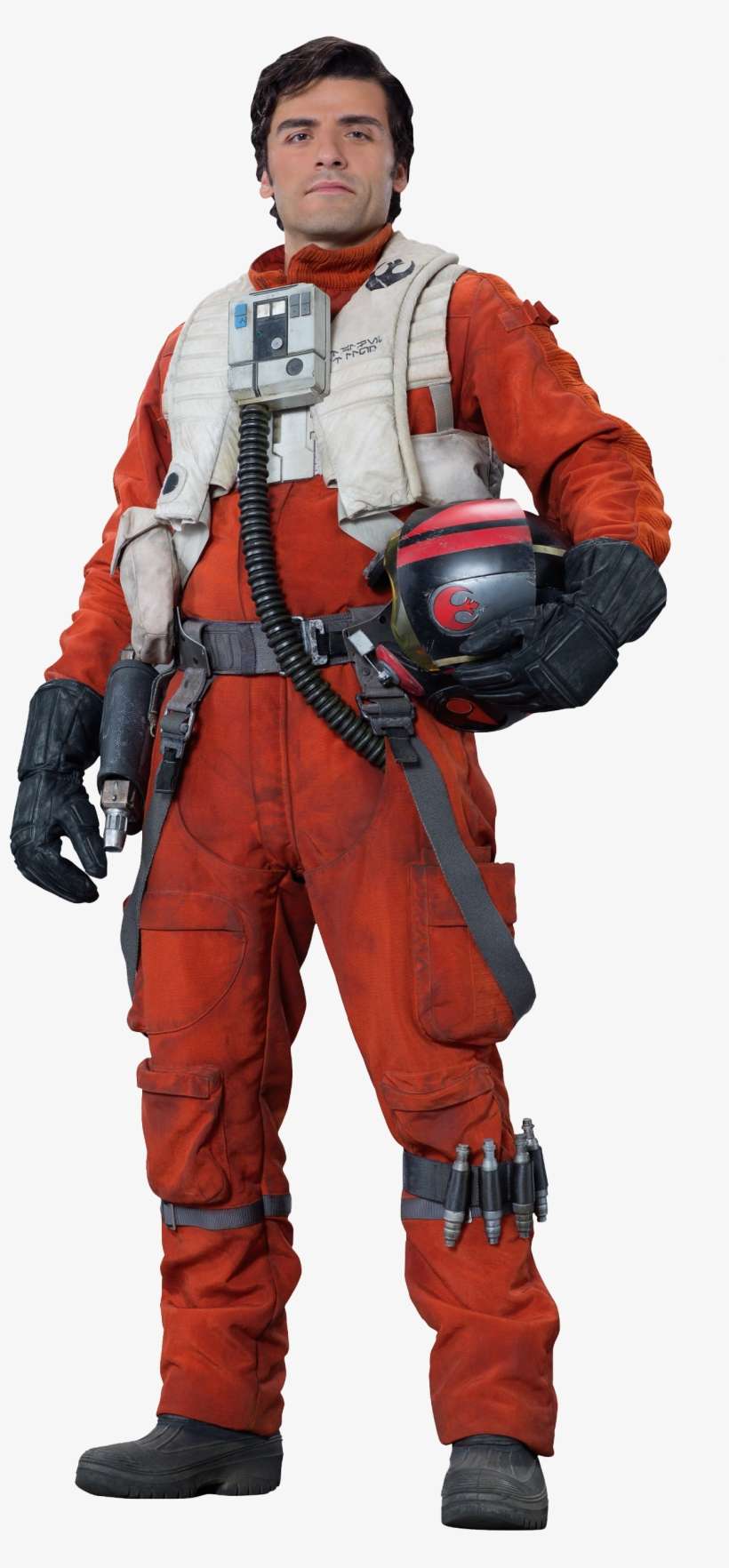 Poedameron1-fathead - Star Wars The Force Awakens Poe Dameron Life Size Cut, transparent png download