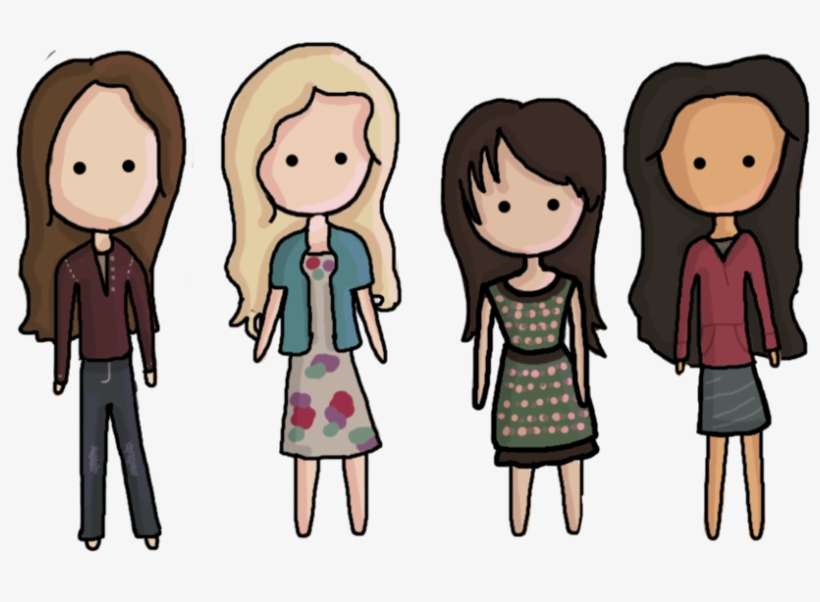 Pretty Little Liars By Jessabou-d2xuvub - Pretty Little Liars Easy Drawings, transparent png download