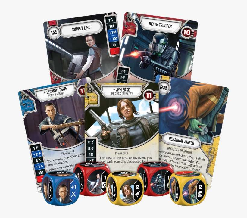With The New Spirit Of Rebellion Booster Packs For - Star Wars Destiny Spirit Of The Rebellion, transparent png download