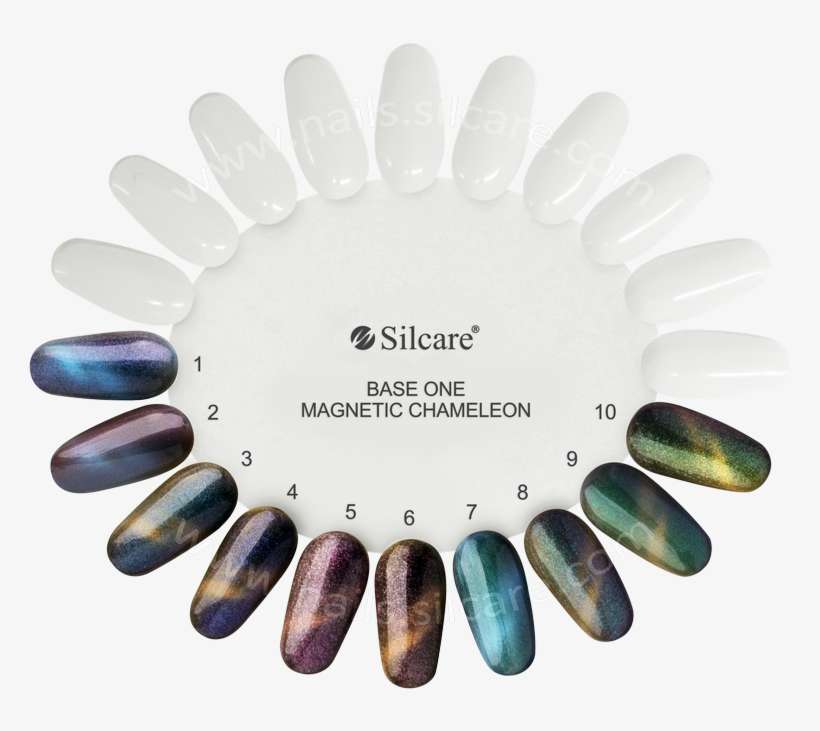 Silcare Żel Uv Base One Magnetic Chameleon - Silcare Color It 240a, transparent png download