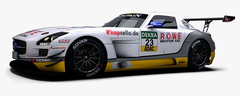 Mercedes Sls Amg Gt3 Png, transparent png download
