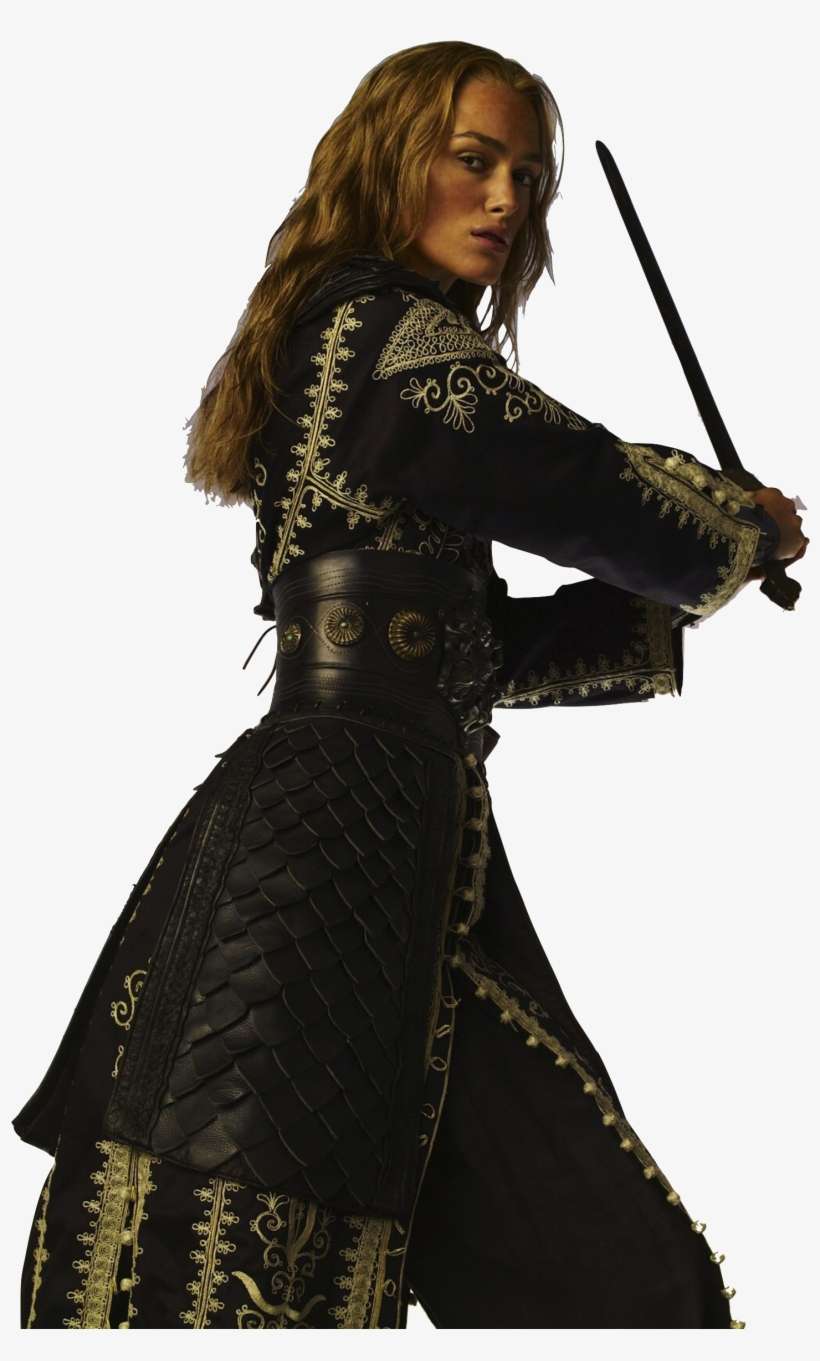 Pirates Of The Caribbean Png Image - Elizabeth Swann Pirate, transparent png download