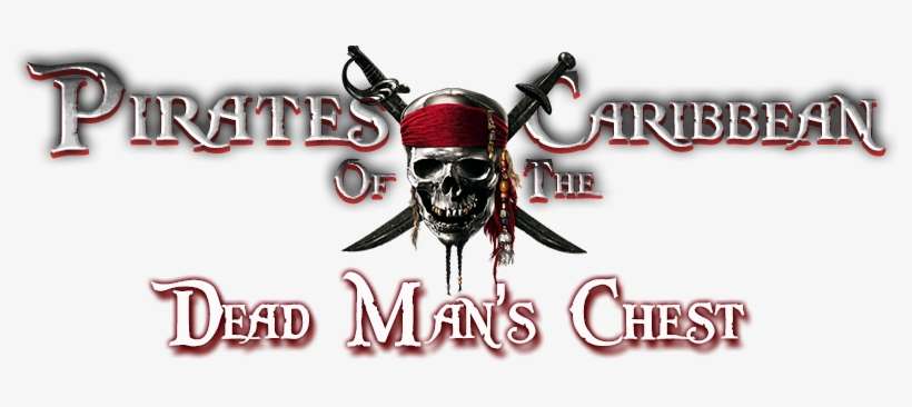Pirates Of The Caribbean - Pirates Of The Caribbean Logo Dead Man Chest, transparent png download