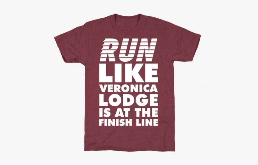Run Like Veronica Is At The Finish Line Tee - Jughead Jones Joggers, transparent png download