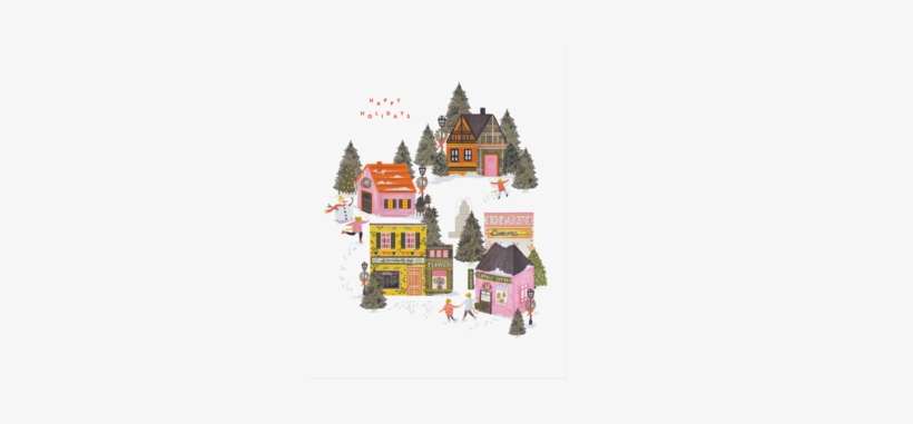 Christmas Town Png - Png Christmas Town, transparent png download