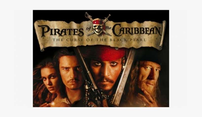 Pirates Of The Caribbean - Pirates Of The Caribbean Black Pearl Poster, transparent png download