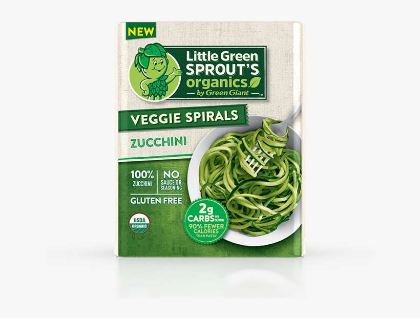 Little Green Sprout's Organics By Green Giant Organic - Zucchini, transparent png download