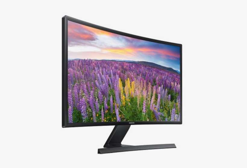 Samsung Monitor 27 Inch Curved Led - Samsung S24e510c, transparent png download
