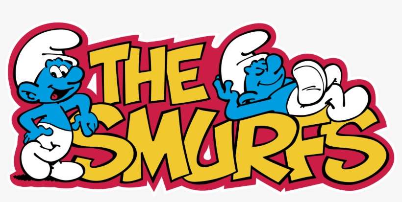 Smurfs Logo Png Transparent - 80s Smurfs, transparent png download