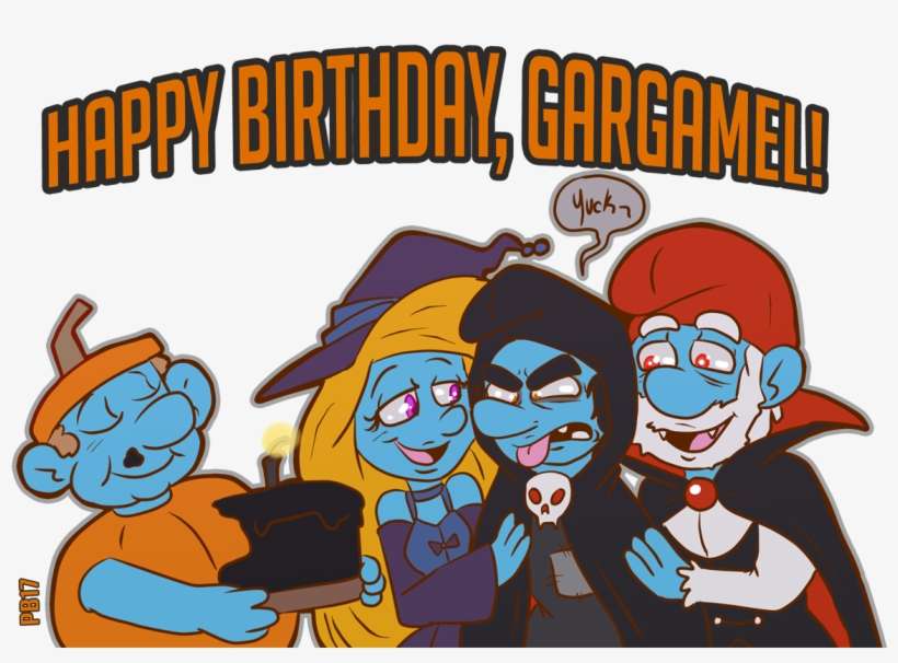 Smurfs - Halloween - Comics, transparent png download