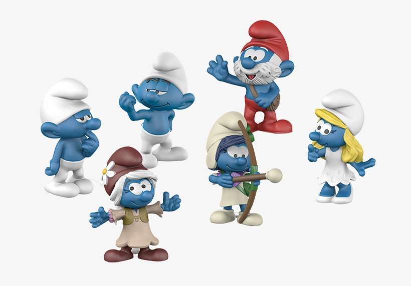 Schleich 20802 The Smurfs Movie Set 3, , Large - Smurfs Toy The Lost Village, transparent png download
