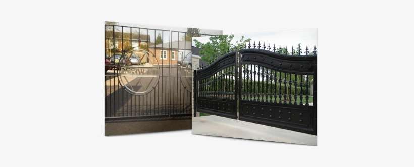 Metal & Iron Driveway Gates - Gate Designs, transparent png download