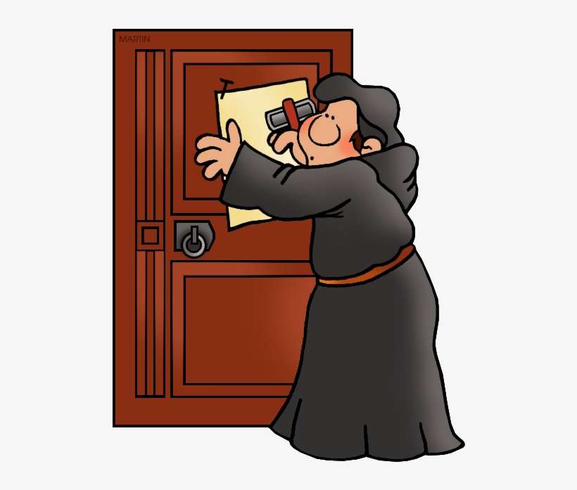 World Clip Art By Phillip - Martin Luther Clipart, transparent png download