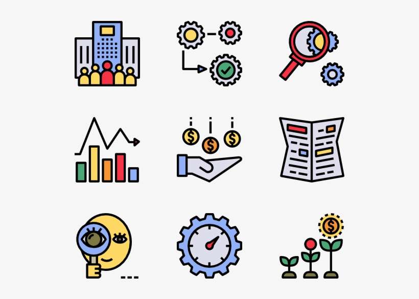 Stock Market - Iconos Para Infografias Png, transparent png download