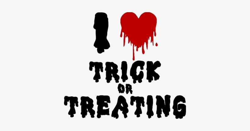 I Love Trick Or Treating - Halloween T Shirt Hoodie, transparent png download