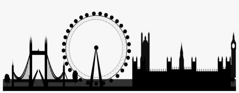 Free London Png Clipart - London Skyline Vector Png, transparent png download