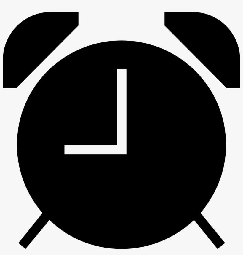 Remind Alarm Clock - Black Alarm Clock Png, transparent png download