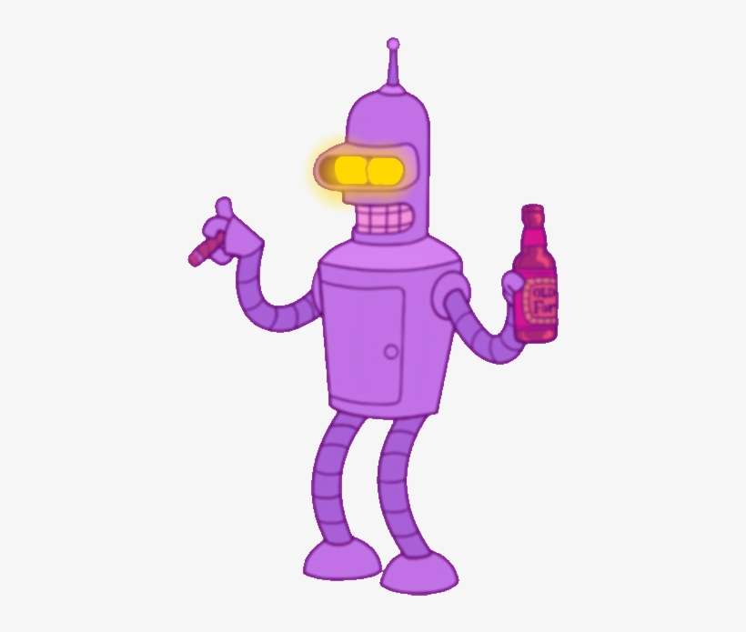 False Bender - Bender Futurama, transparent png download
