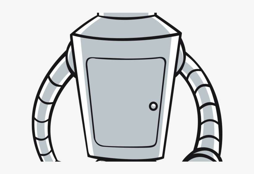 Futurama Clipart Bender - Bender From Futurama Png, transparent png download