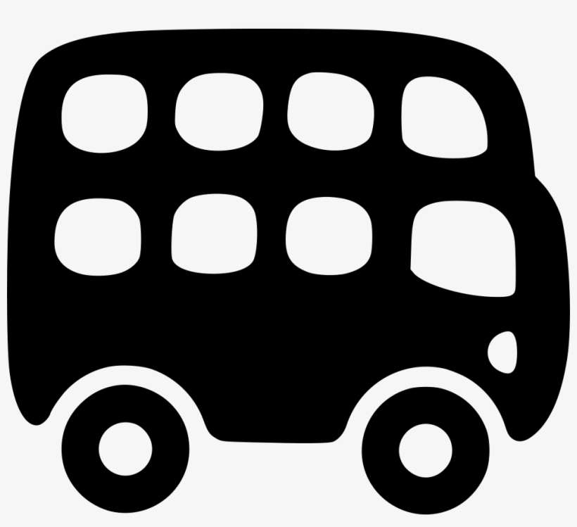Car Autobus Double Decker Transport Public Passenger - Public Transport, transparent png download