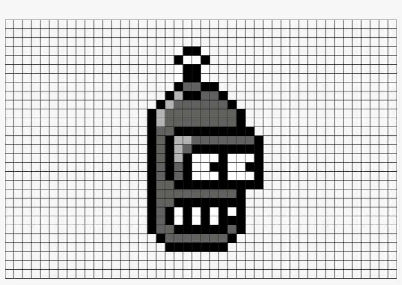 Bender Pixel Art Png Image Transparent Png Free Download On Seekpng