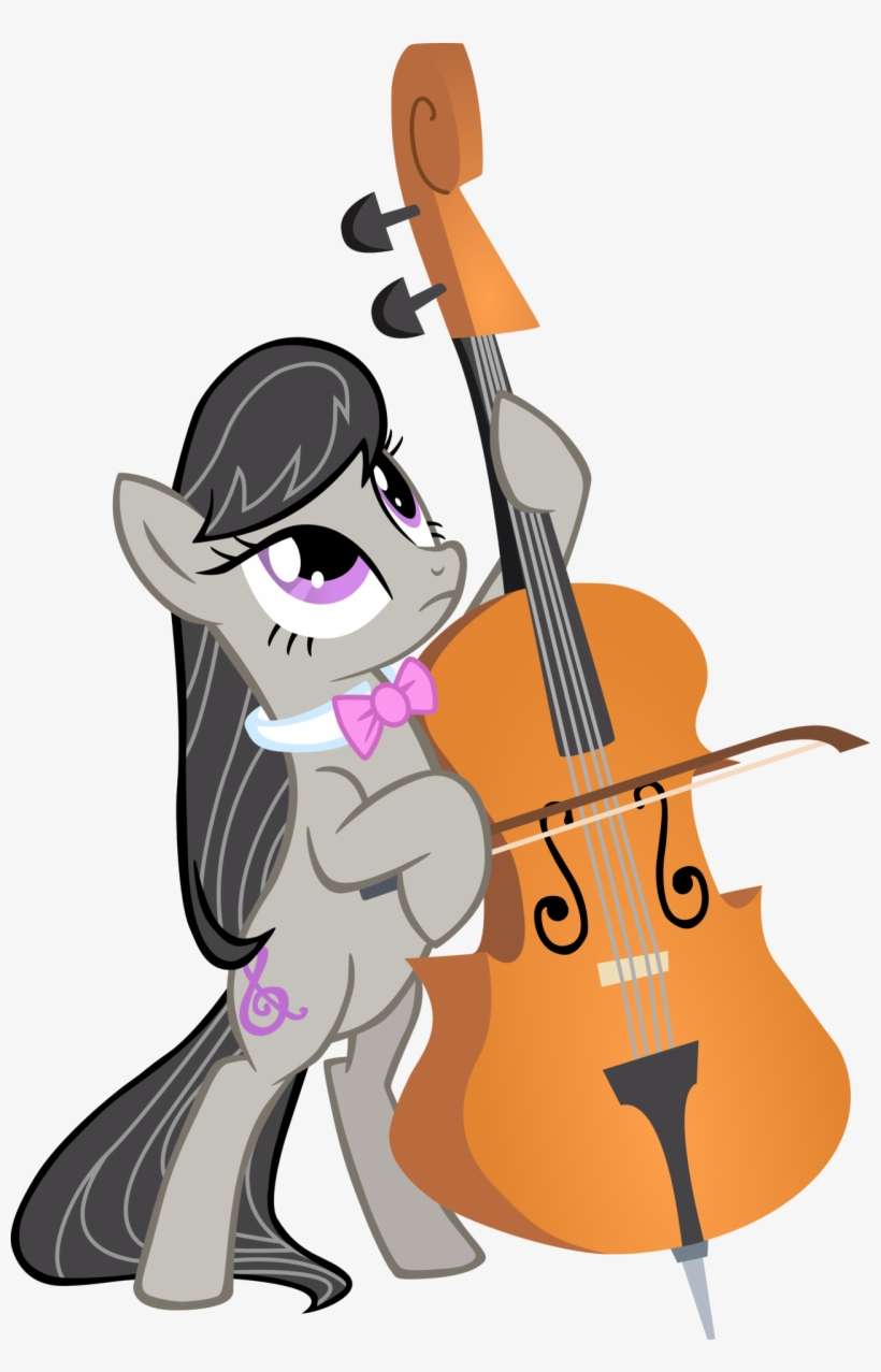 Octavia Aka Cello Pony By Sansbox-d3ggtdp - Octavia Pony, transparent png download