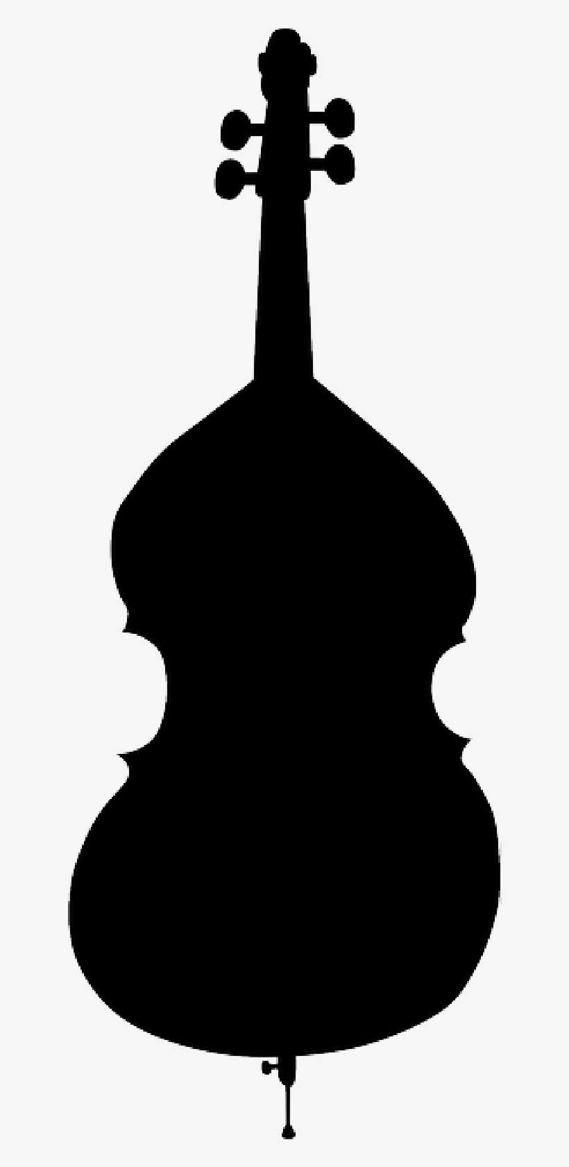 Mb Image/png - Stand Up Bass Silhouette, transparent png download