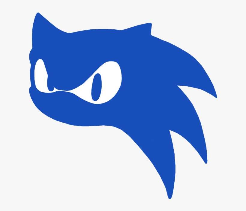 Sonic The Hedgehog Silhouette At Getdrawings - Sonic The Hedgehog Silhouette, transparent png download