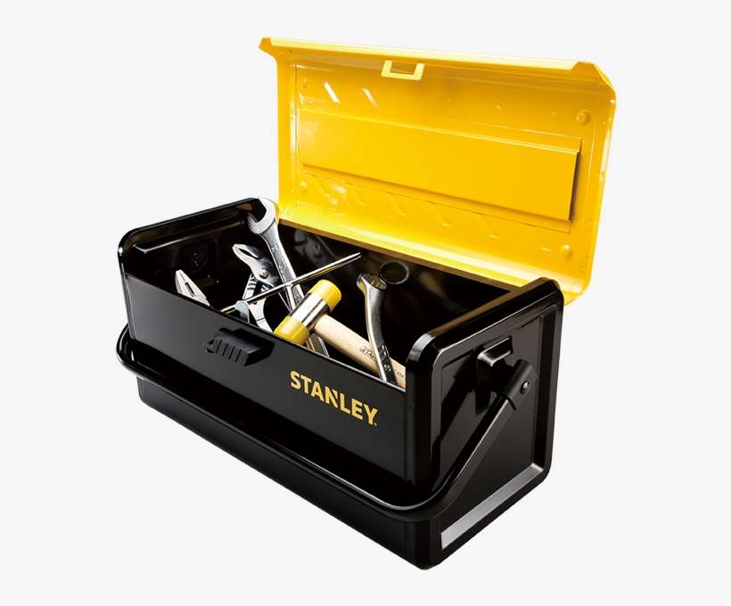 Hand Tools & Storage - Stanley 19 In Tool Box, transparent png download