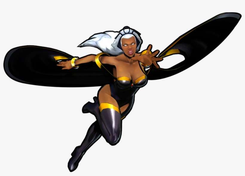 No Caption Provided - Storm Ultimate Marvel Vs Capcom 3, transparent png download