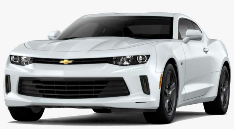 A White 2018 Chevy Camaro 1ls - Chevy Camaro White Color 2018, transparent png download