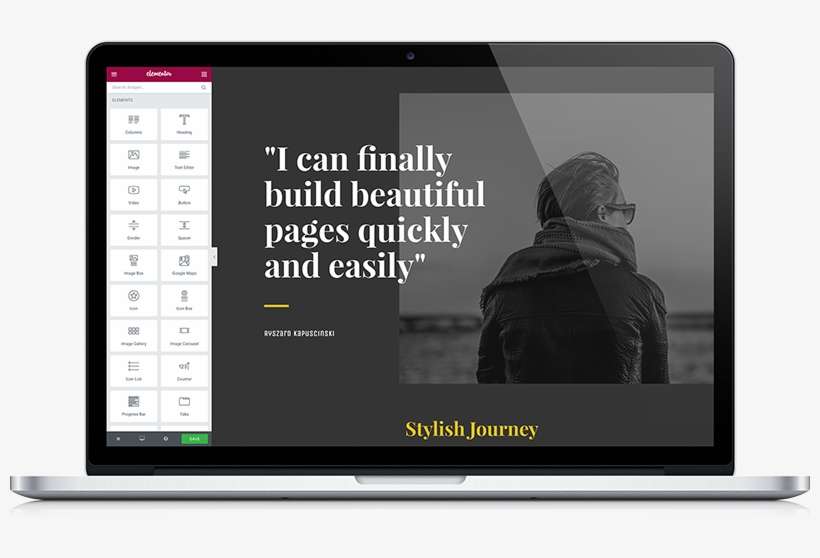 Elementor Mockup Macbook Small - Wordpress, transparent png download