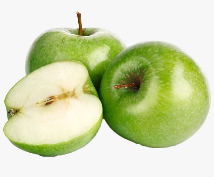 Green Apple Png Free Commercial Use Image - Manzana Verde Png, transparent png download