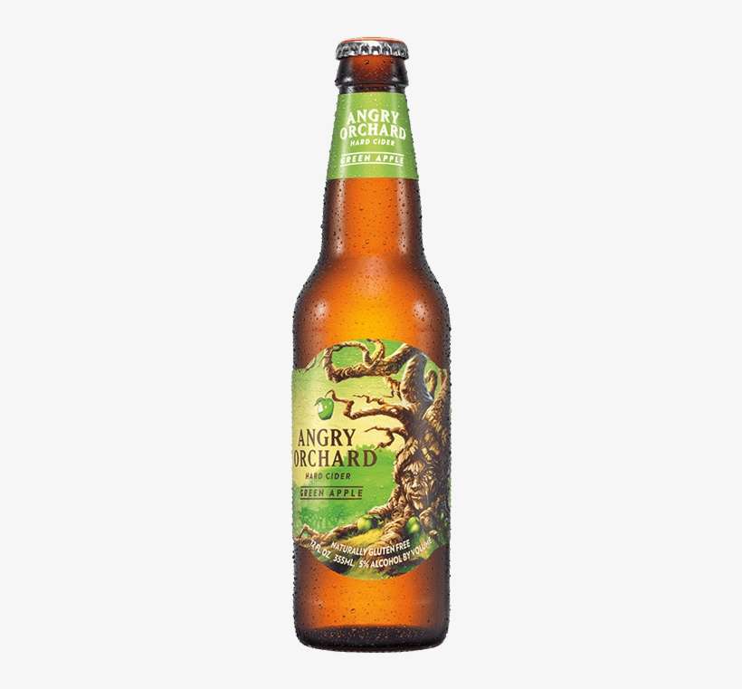 Angry Orchard Green Apple, transparent png download