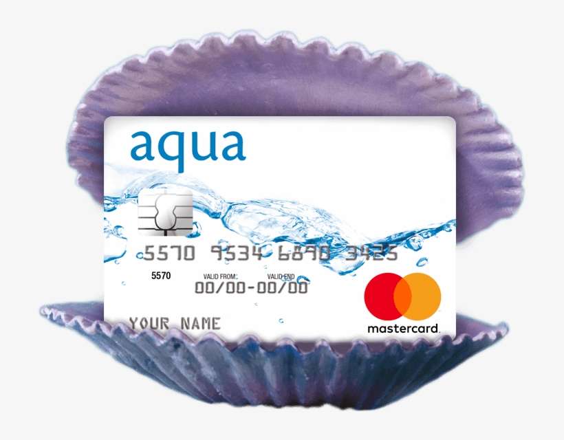 Build Your Credit Rating With Aqua Classic - Sort Code Aqua Card, transparent png download