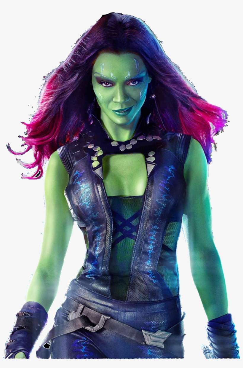 Gamora Png Free Download - Gamora Guardians Of The Galaxy, transparent png download