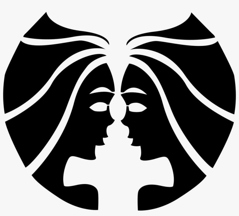 Gemini Comments - Близнецы Знак Зодиака Вектор, transparent png download
