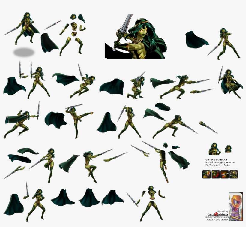 Click To View Full Size - Gamora, transparent png download