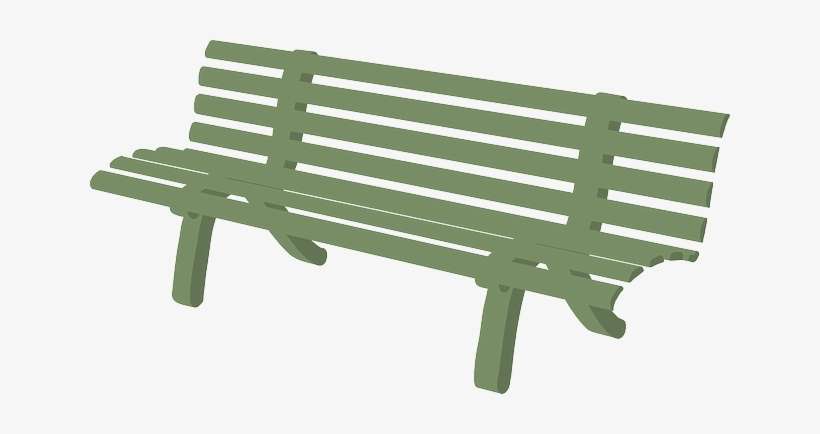 Bench, Garden, Furniture, Green, Outdoors, Park, Relax - Clipart Bench, transparent png download