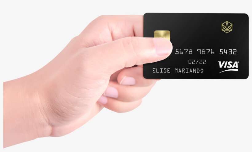 Bloomkit At Hand Holding Credit Card - Hand Holding Credit Card Png, transparent png download