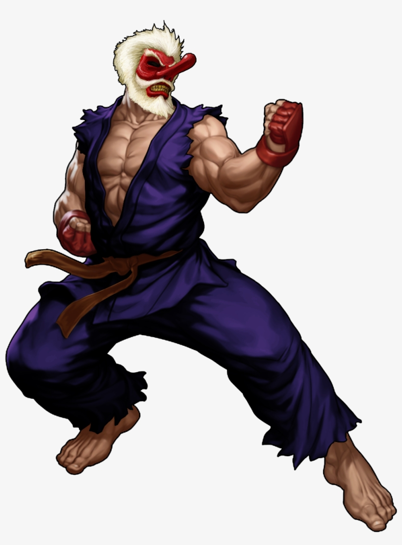 Mr Karate By Groxkof-d8es3w6 - Kof 98 Mr Karate PNG Image | Transparent ...