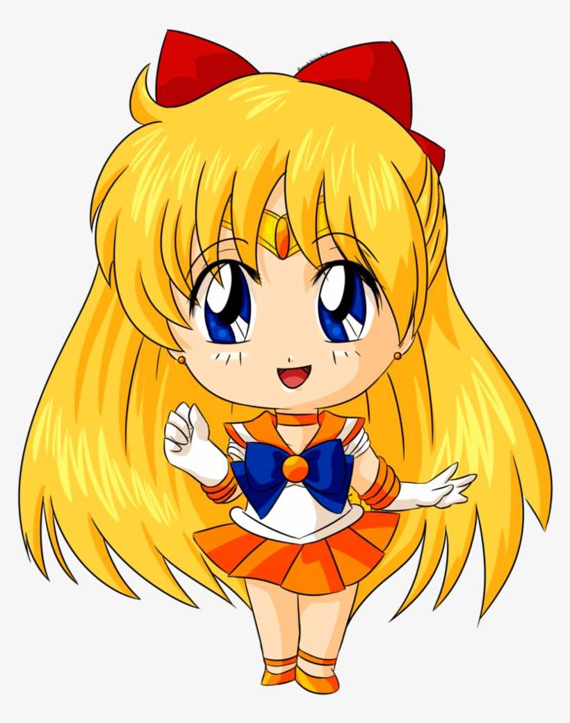 Chibi Sailor Venus For Katie0513 By Starlightfroggy - Sailor Moon Chibi Sailor Venus, transparent png download