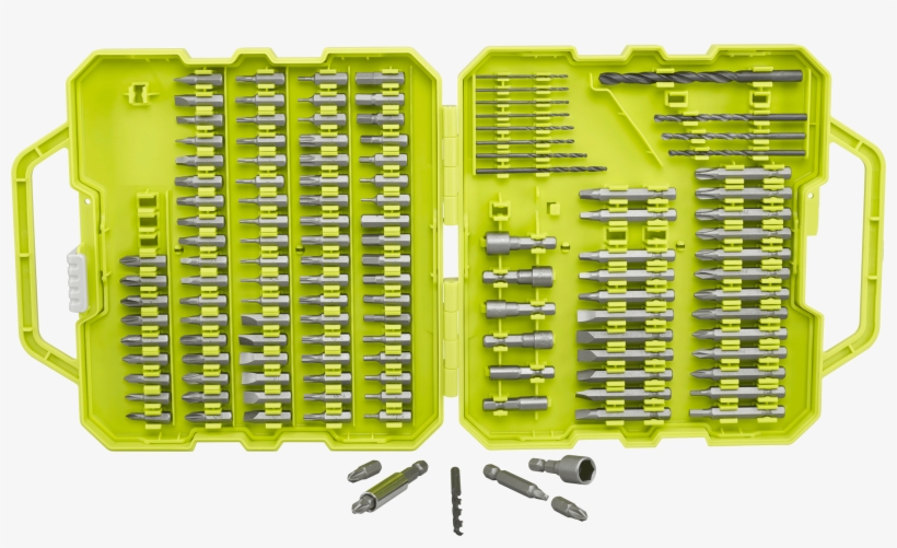 $21 - - Ryobi Drill And Drive Bit Set (130-piece), transparent png download