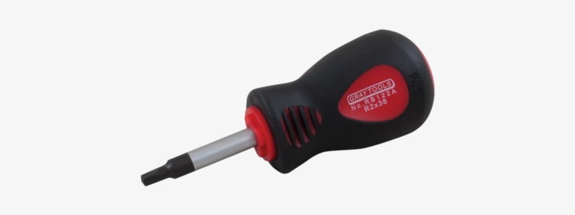 Square Recess Stubby Comfort Grip Heavy Duty Screwdrivers - Screwdriver, transparent png download