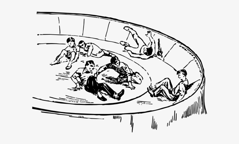 Free Vector Carnival Spinner Ride Clip Art - Outline Of Carnival, transparent png download